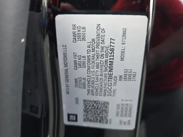 Used 2021 Black Chevrolet Work Truck image 35