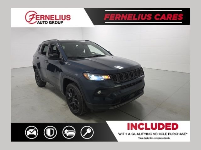 New 2026 Fathom Blue Pearl Coat Jeep Latitude image 1