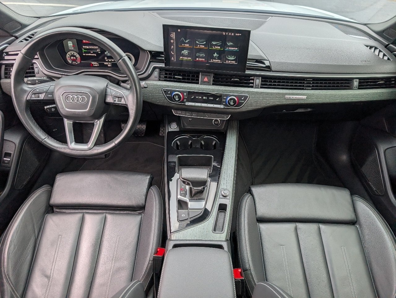 Certified Used 2023 Glacier White Metallic Audi 45 S Line Premium Plus image 10