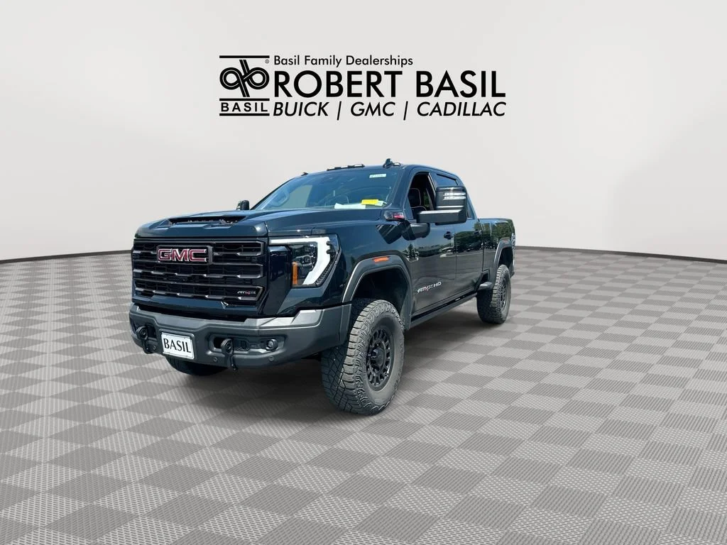 Used 2024 Onyx Black GMC AT4X image 4