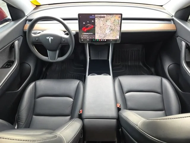 Used 2021 Red Multi-Coat Tesla Long Range image 12
