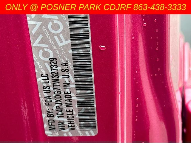 New 2026 Tuscadero Pearl-Coat Exterior Paint Jeep Sport S image 31