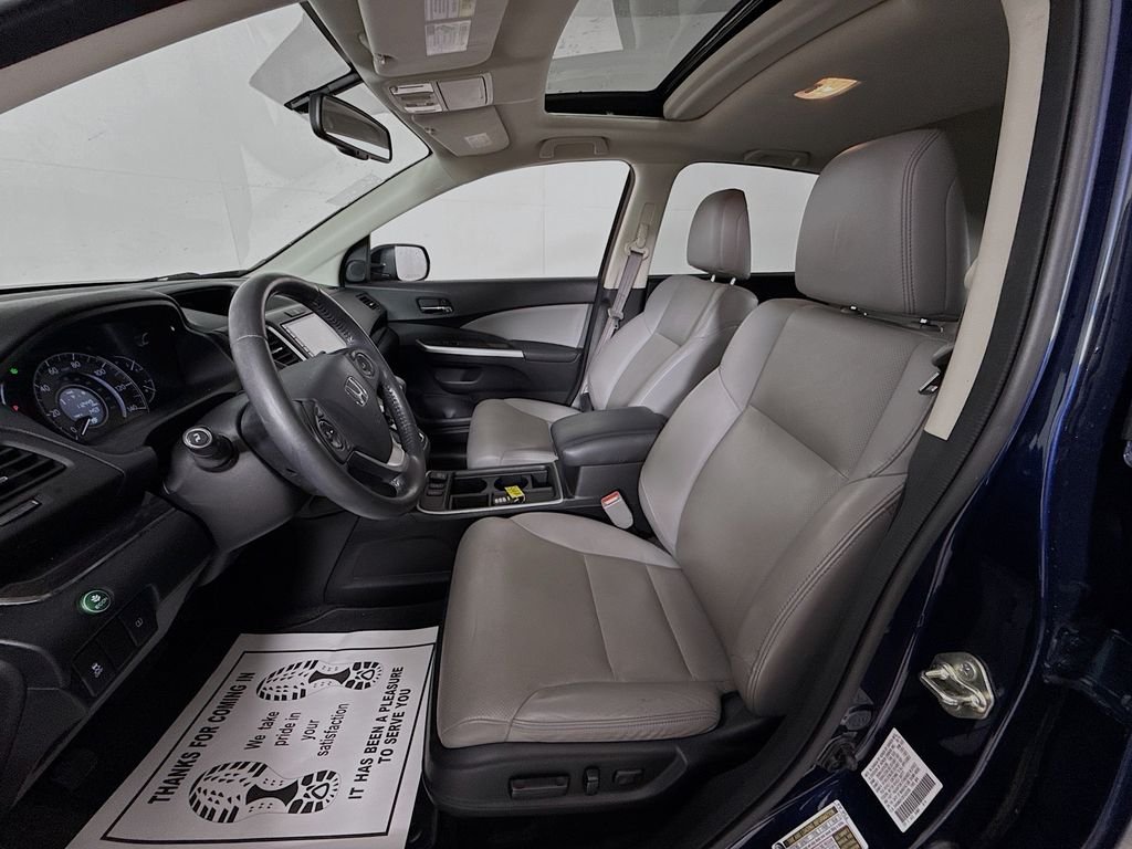 Used 2015 Obsidian Blue Pearl Honda EX-L image 2