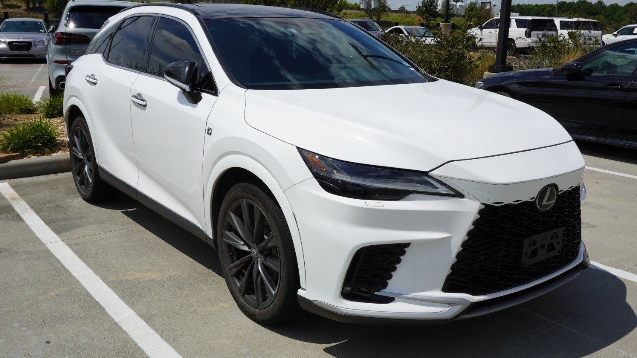 Certified Used 2023 White Lexus RX 350 F SPORT Handling image 3