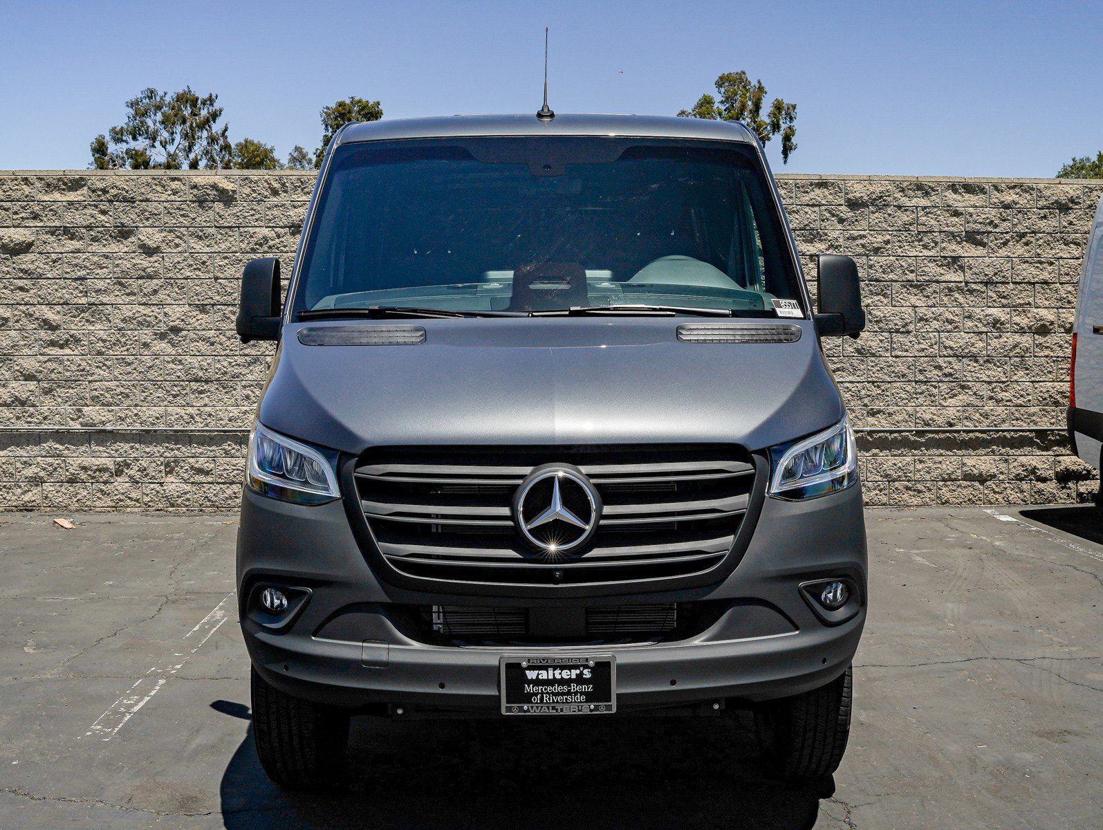 New 2026 Selenite gray metallic Mercedes-Benz 2500 Standard Roof I4 Diesel HO 144 AWD image 2