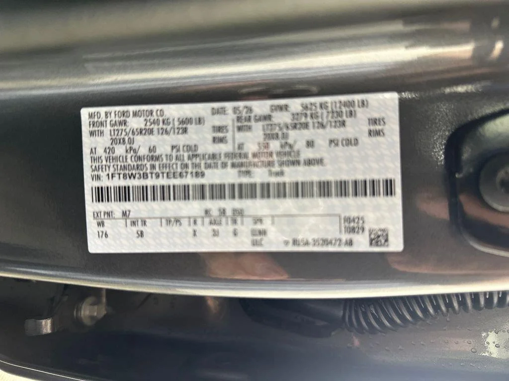 New 2026 Carbonized Gray Metallic Ford F-350® Lariat® image 12