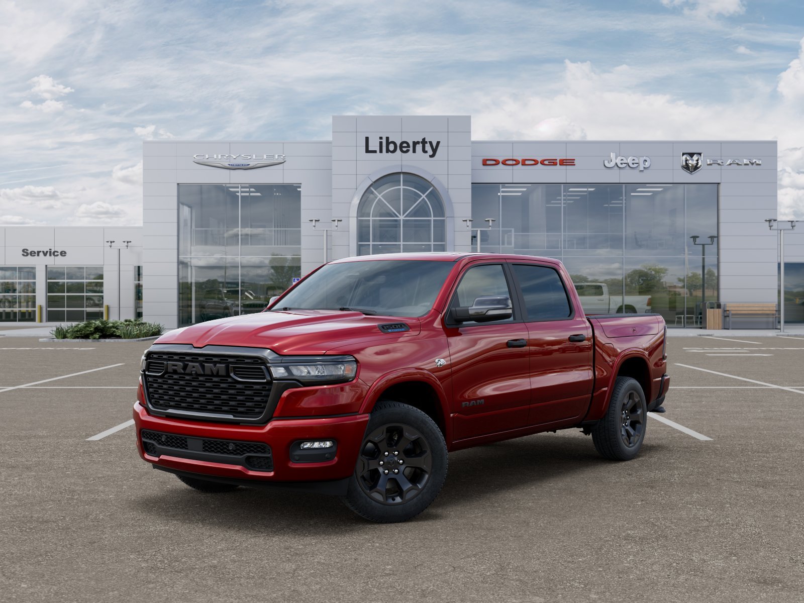 New 2026 Molten Red Pearlcoat RAM Big Horn/Lone Star image 37