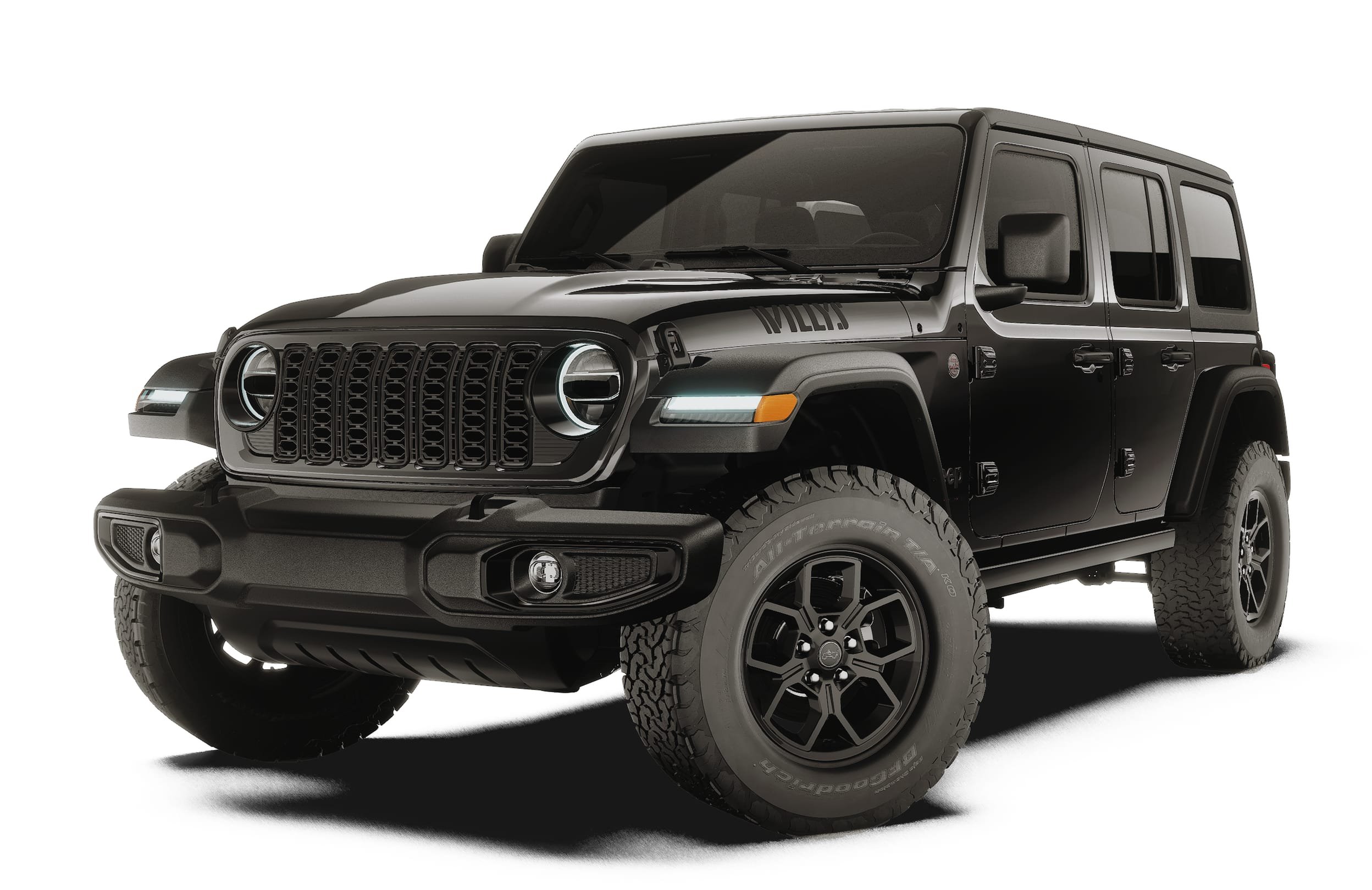 New 2027 Black Clear-Coat Paint Jeep Willys image 13