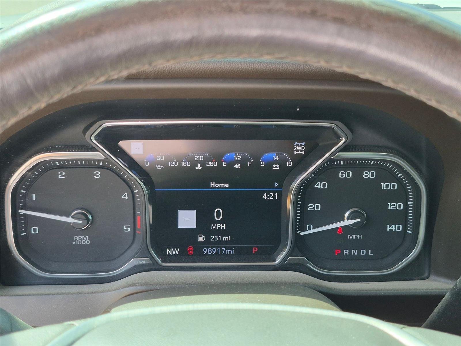 Used 2021 White Frost Tri-Coat GMC Denali image 10