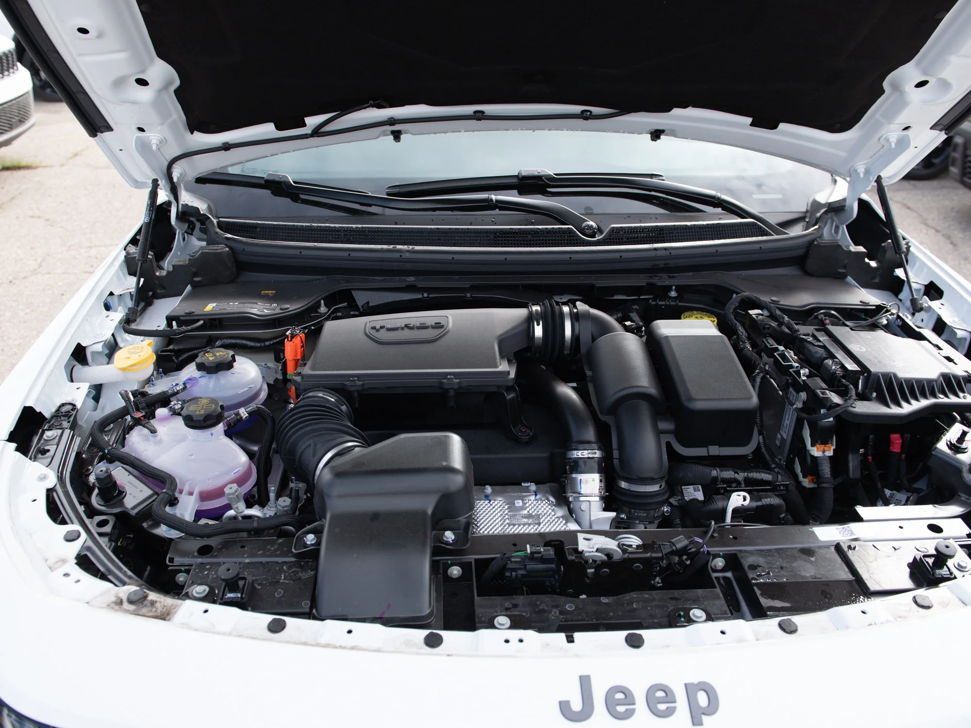 New 2026 White Jeep Laredo * Hybrid image 8