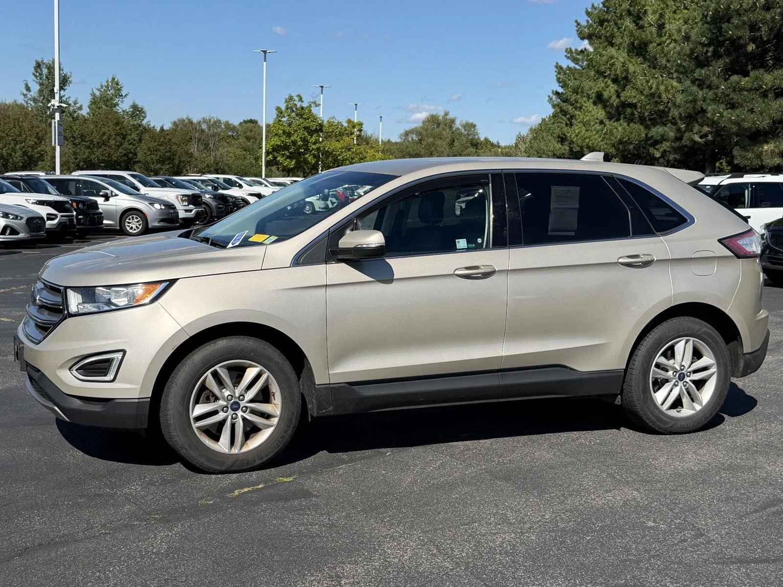Used 2018 Ford Edge SEL with VIN 2FMPK4J83JBB49695 for sale in Hamburg, NY