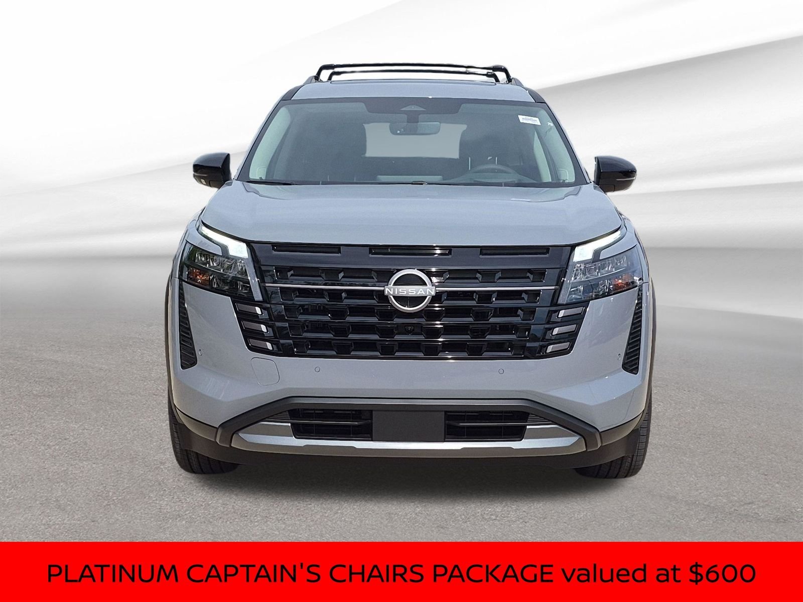 New 2026 Boulder Gray Pearl Nissan Platinum image 2