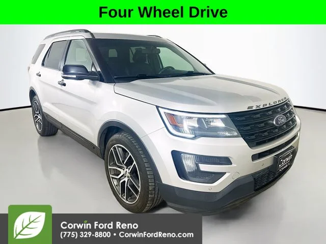 Used 2016 Ingot Silver Ford Sport image 1