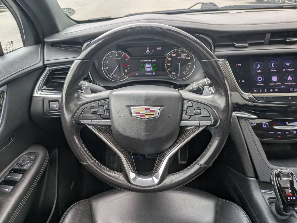 Used 2020 CRYSTAL WHITE TRICOAT Cadillac AWD Sport image 33