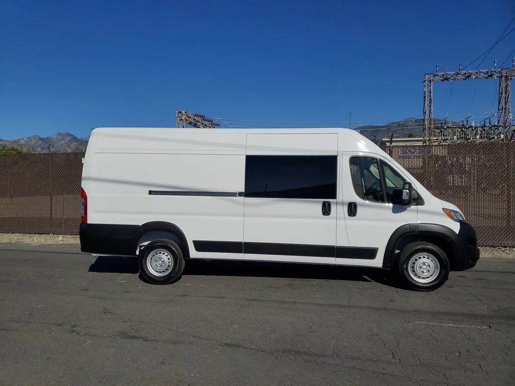 New 2026 Bright White Clearcoat RAM High Roof image 2