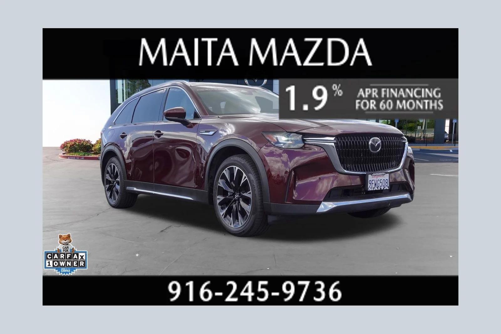 Certified Used 2024 Artisan Red Premium Mazda Premium image 1