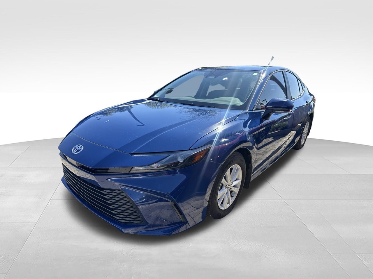Certified Used 2026 Blue Toyota LE image 1