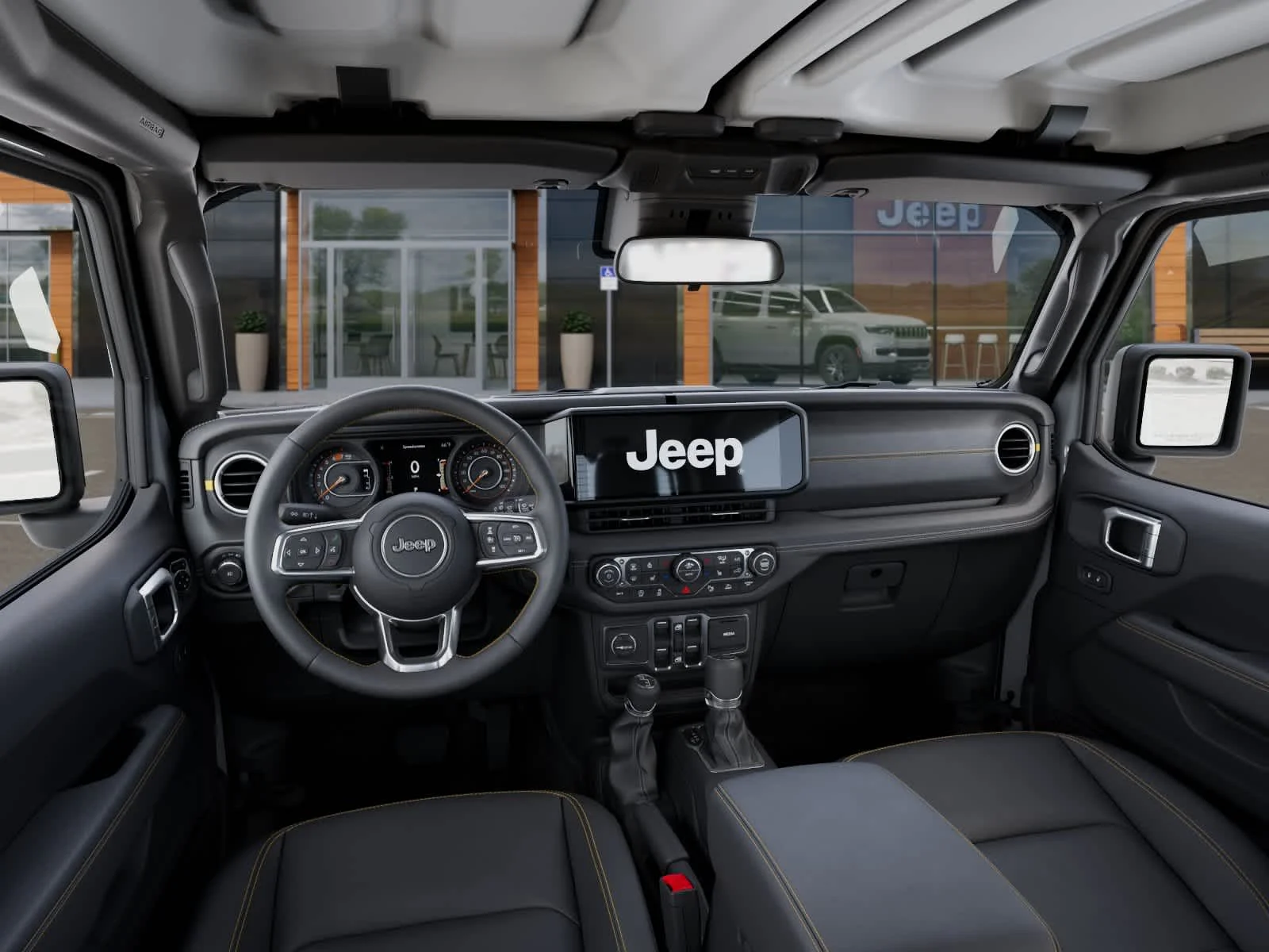New 2027 Bright White Clearcoat Jeep Sahara image 14