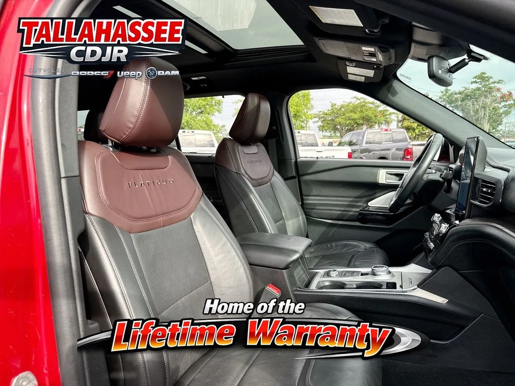 Used 2023 Red Metallic Ford Platinum image 31