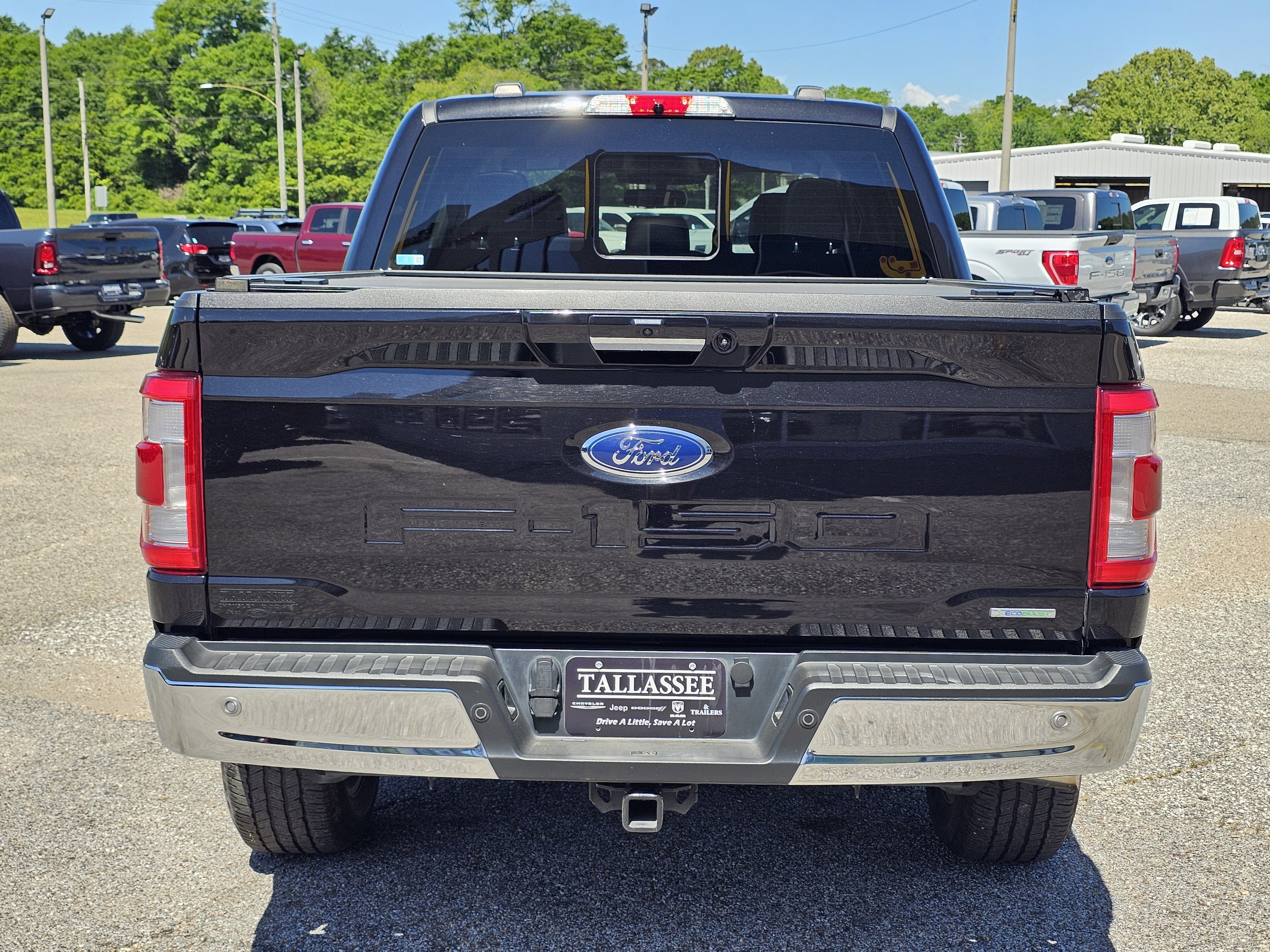 Used 2022 Agate Black Metallic Ford LARIAT image 11