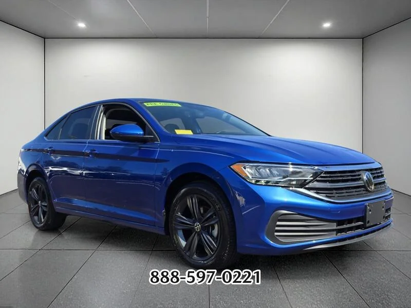 Used 2024 Rising Blue Metallic Volkswagen 1.5T SE image 7