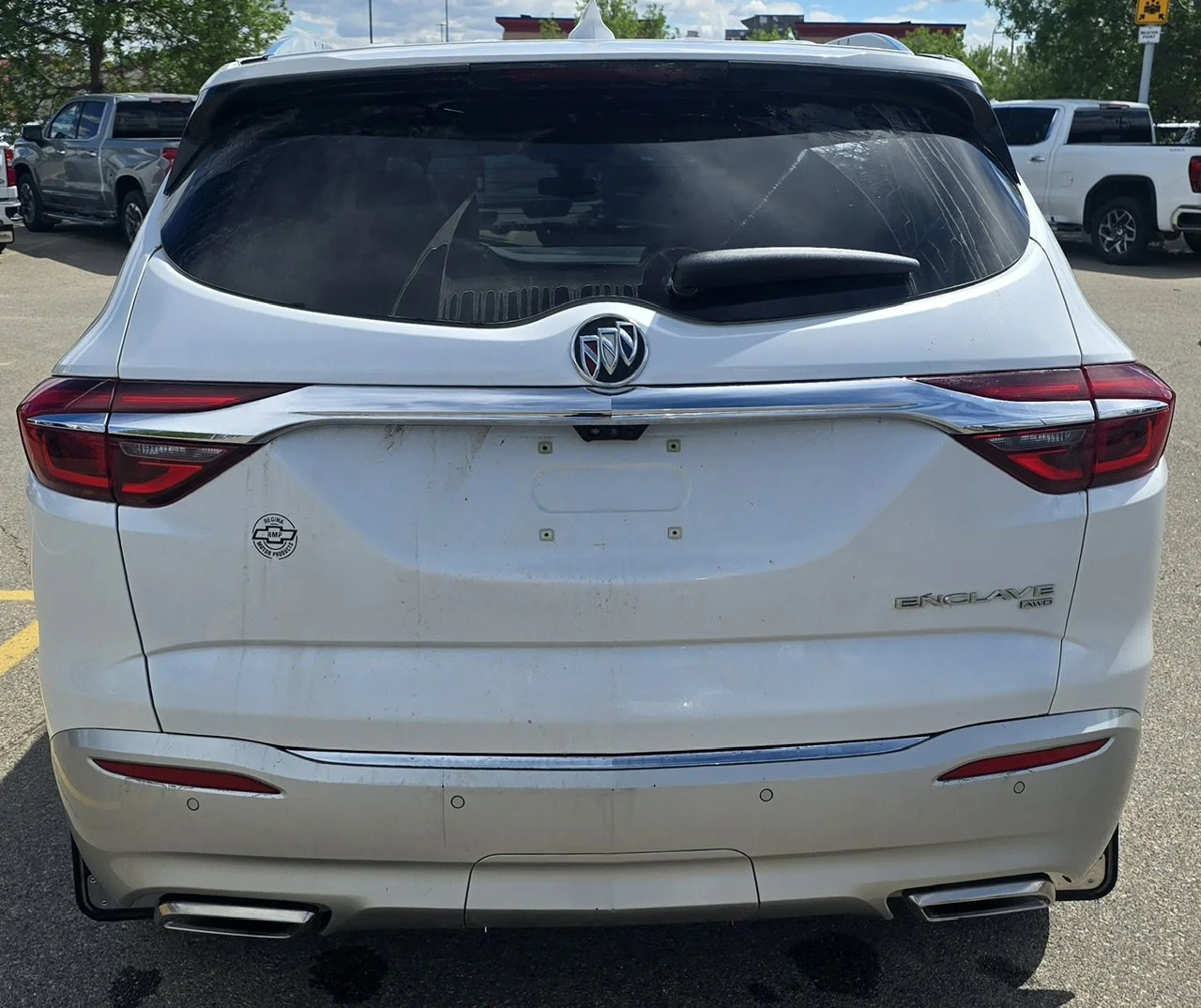 Used 2019 White Buick Premium AWD image 4