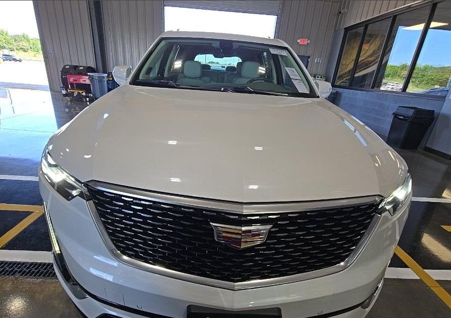 Used 2023 White Cadillac Premium Luxury image 2