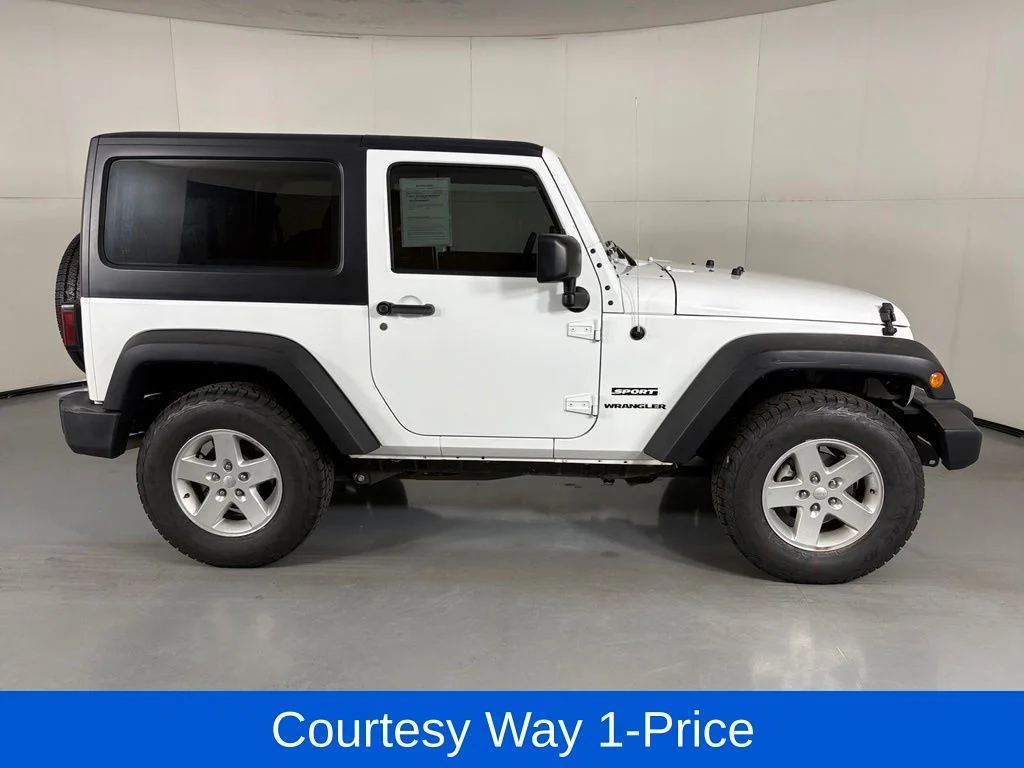 Used 2017 White Jeep Sport image 12