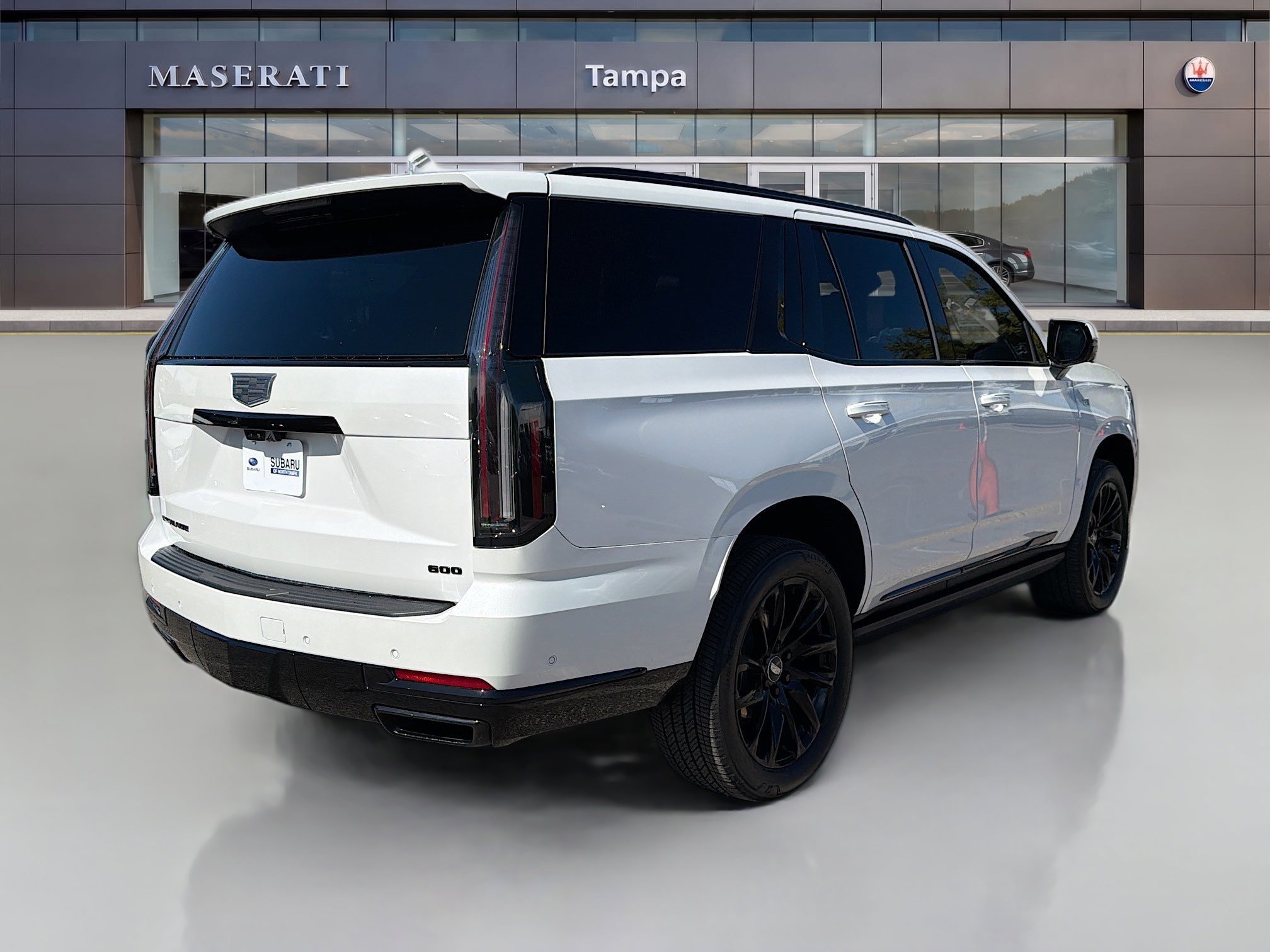 Used 2025 Crystal White Tricoat Cadillac 4WD Sport Platinum image 3