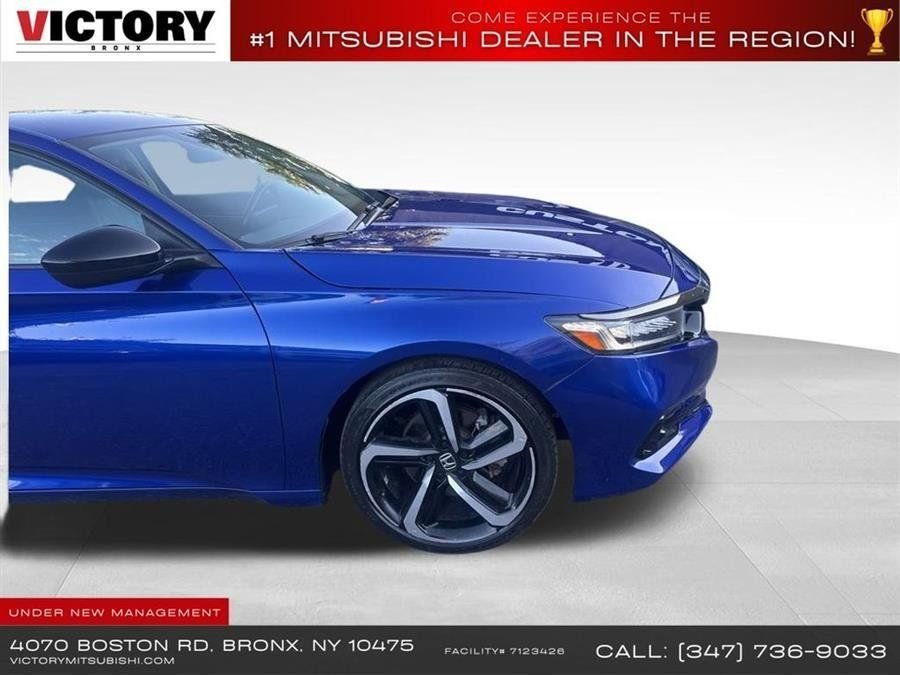 Used 2021 Blue Honda Sport Special Edition image 11
