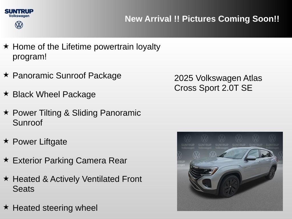 Used 2025 Silver Volkswagen 2.0T SE w/Technology image 6