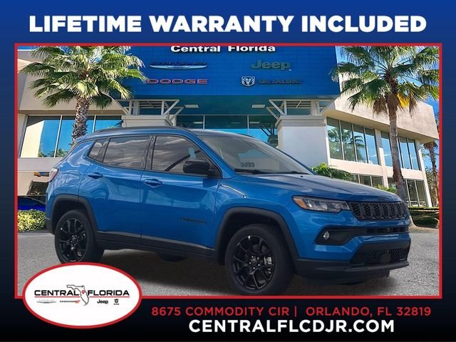 New 2026 Hydro Blue Pearl-Coat Exterior Paint Jeep Latitude image 1