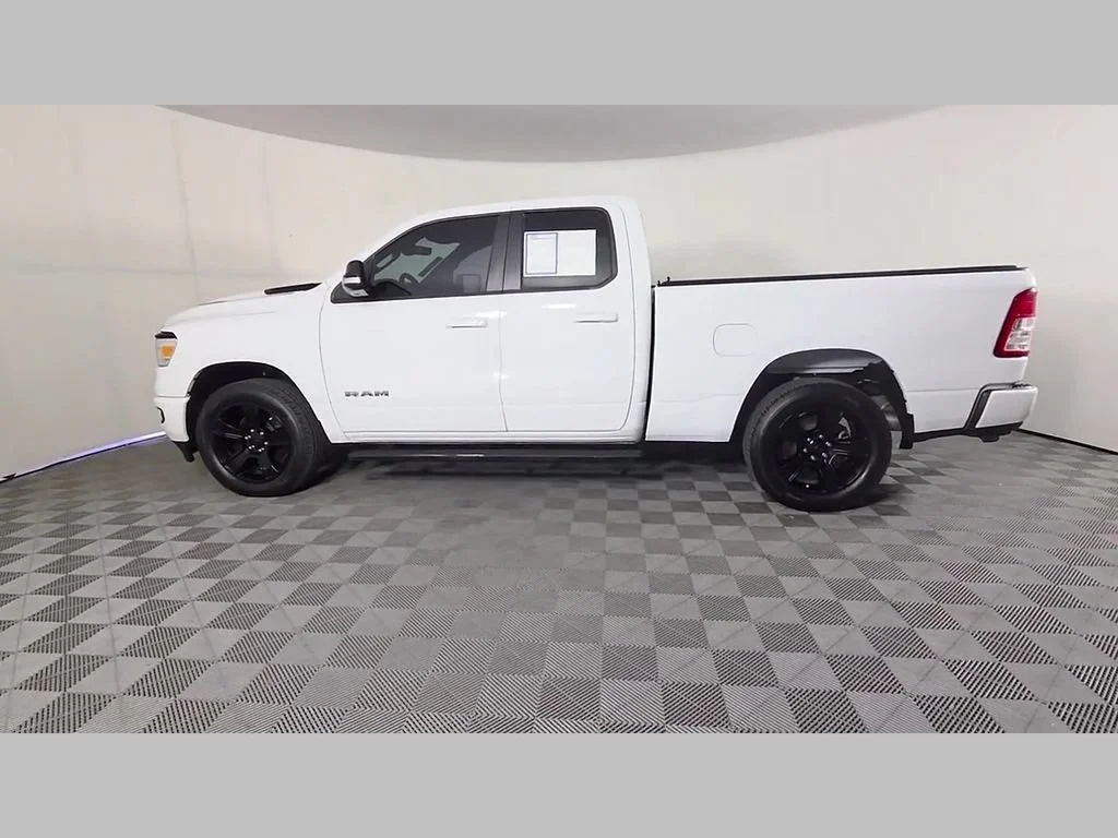 Used 2021 Bright White Clearcoat Ram Big Horn image 46