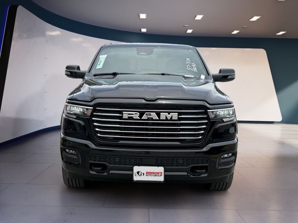 New 2026 Diamond Black Crystal Pearl-Coat Exterior Paint RAM Laramie image 8