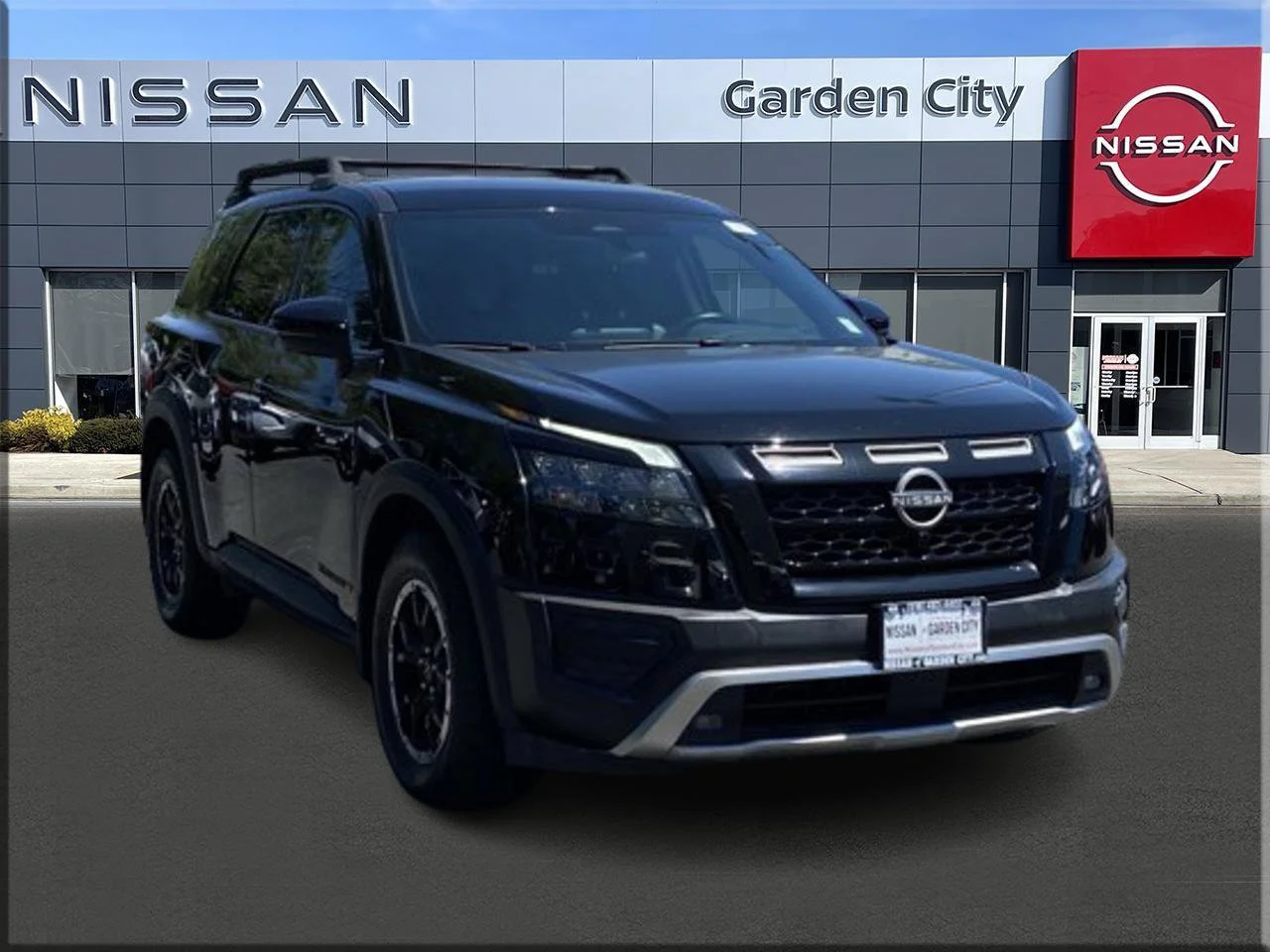 Certified Used 2023 Super Black Nissan Rock Creek image 1