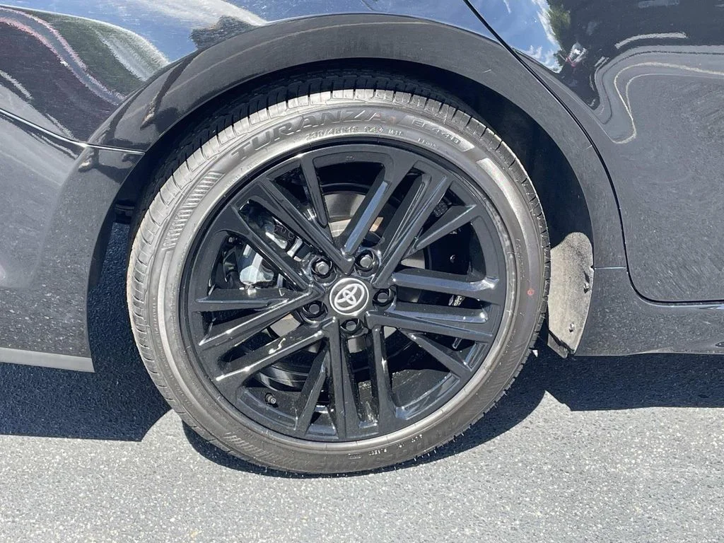 Certified Used 2025 Black Toyota SE image 9