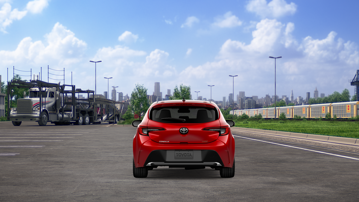 New 2027 Finish Line Red Toyota XSE image 8