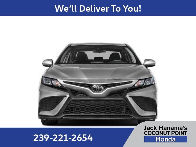 Used 2021 White Toyota SE image 4