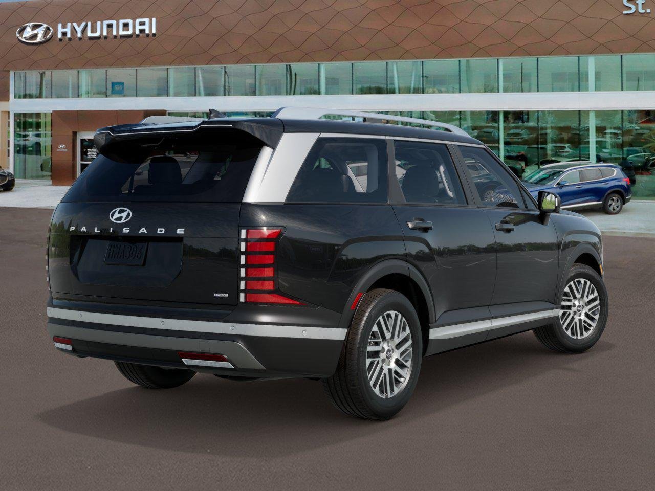 New 2027 Abyss Black Pearl Hyundai SEL Premium AWD image 4