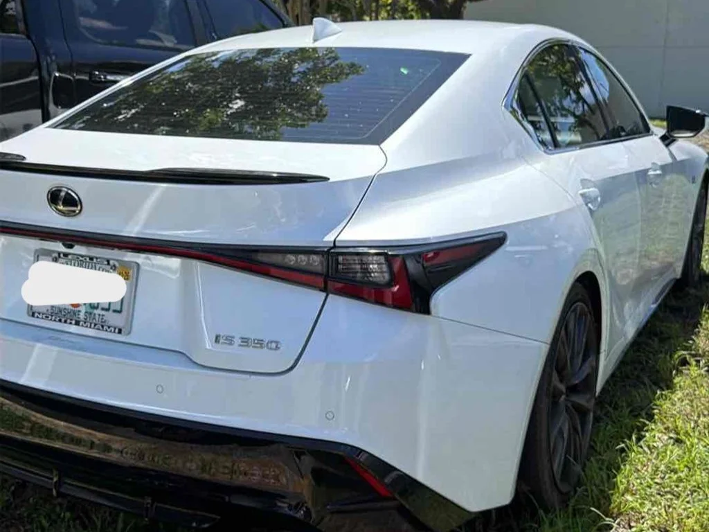 Used 2021 White Lexus 350 F SPORT image 2