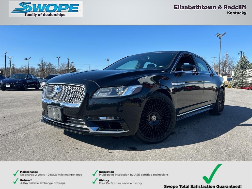 Used 2017 Lincoln Continental Reserve with VIN 1LN6L9NC4H5602449 for sale in Radcliff, KY