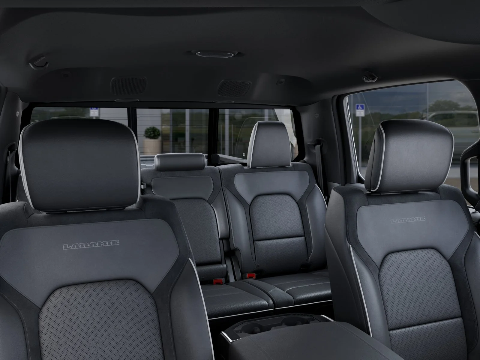New 2027 Bright White Clear-Coat Exterior Paint RAM Laramie image 26