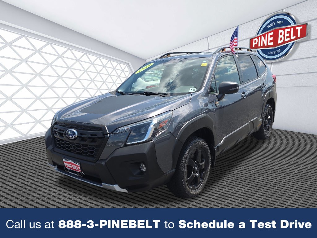 Used 2023 Magnetite Gray Metallic Subaru Wilderness image 1