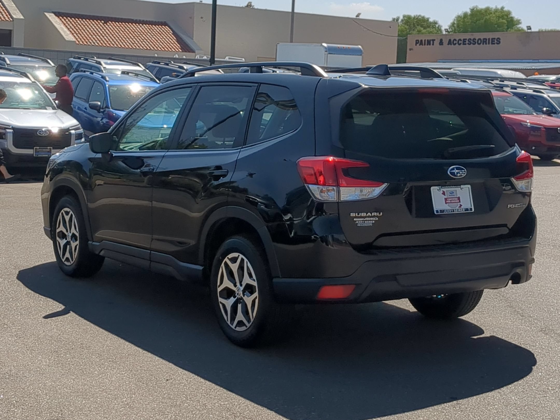 Used 2019 Crystal Black Silica Subaru Premium image 3