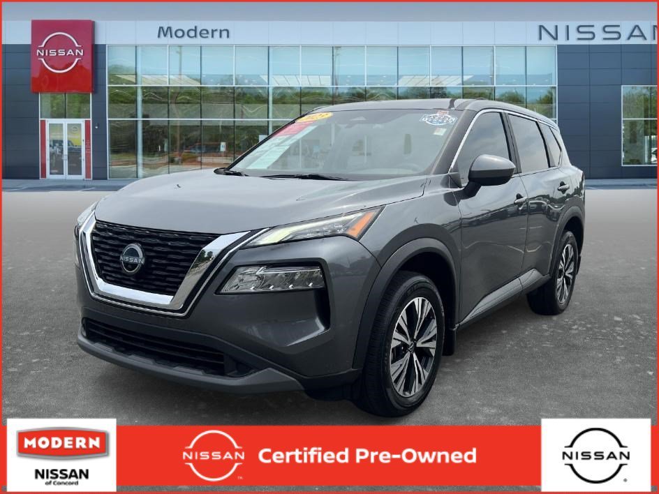 Certified Used 2023 Gun Metallic Nissan SV image 1