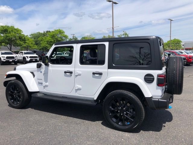 Used 2023 White Jeep Sahara 4xe image 5