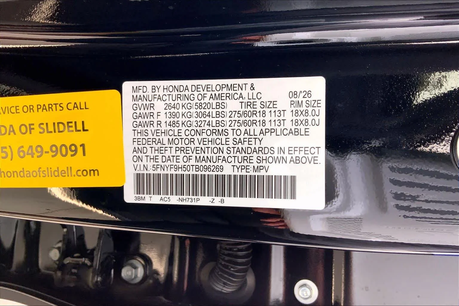 New 2026 Crystal Black Pearl Honda TrailSport image 20