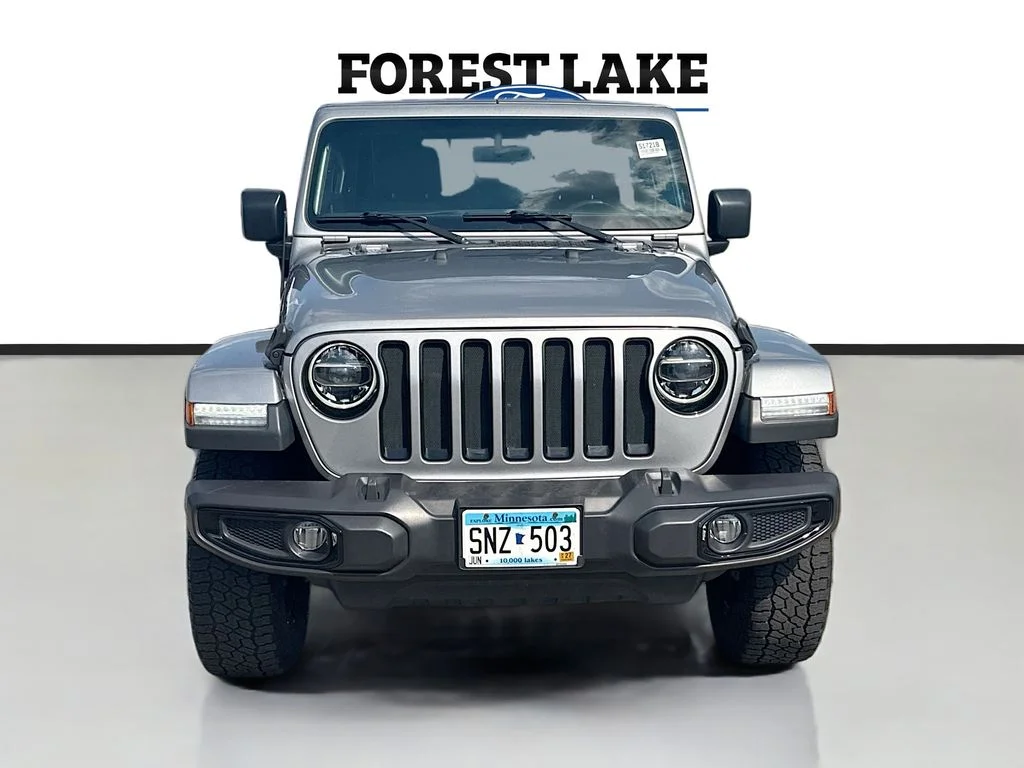 Certified 2019 Jeep Wrangler Unlimited Sahara Altitude with VIN 1C4HJXEG9KW648046 for sale in Forest Lake, Minnesota