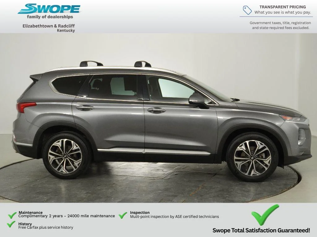 Used 2019 Machine Gray Hyundai Ultimate image 2