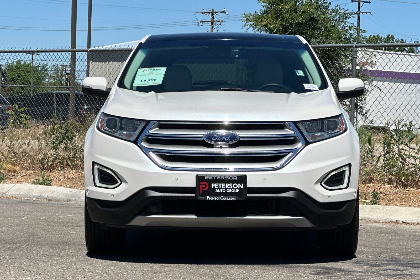 Used 2015 White Ford Titanium image 9